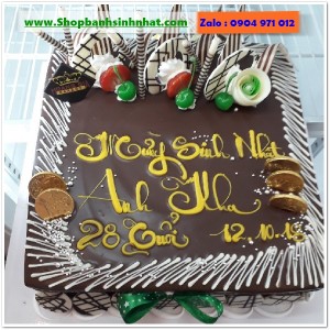 Bánh Sinh Nhật Socola - S325